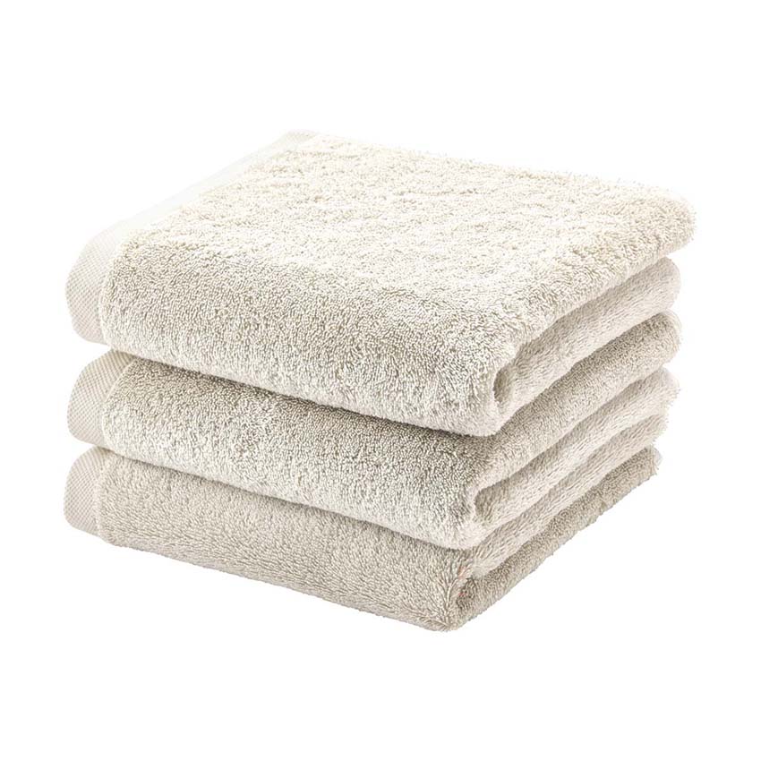 Serviette Aquanova London coton égyptien jasmin 55x100cm