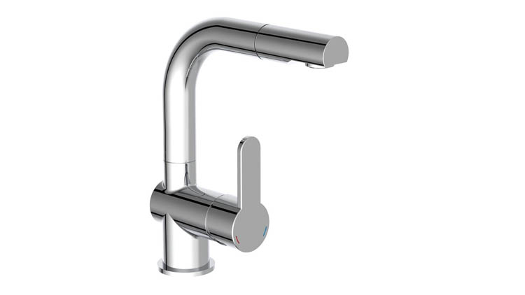 Robinet de lavabo Levi chrome