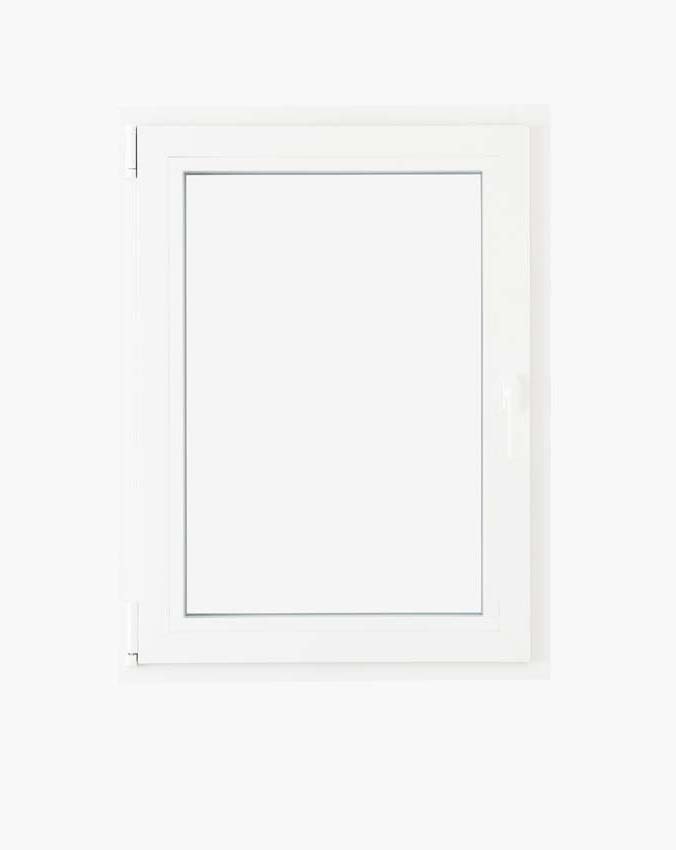 1-VL draaikiepraam pvc Deceuninck Elegant Inf wit/wit B1000xH1400 mm L 1-VL draaikiepraam pvc Deceuninck Elegant Inf wit/wit B1000xH1400 mm L