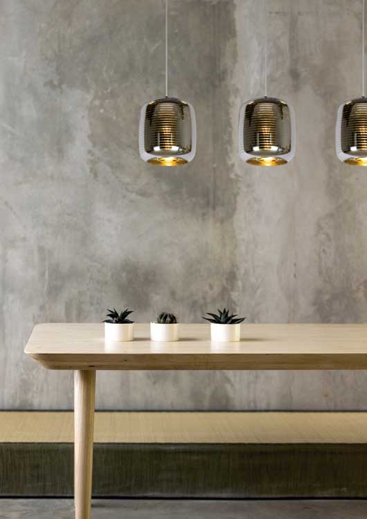 Lucide ERYN - Hanglamp - E27 - Chroom