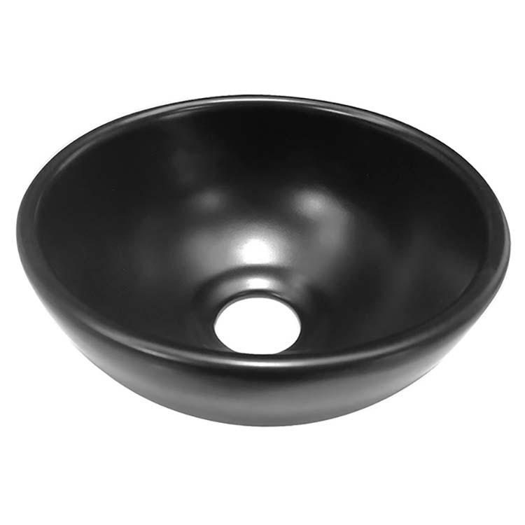 Vasque à poser Sven noir mat 20x20x9cm