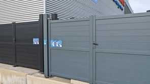 Portail battant Orlando alu anthracite 300x180cm Portail battant Orlando alu anthracite 300x180cm