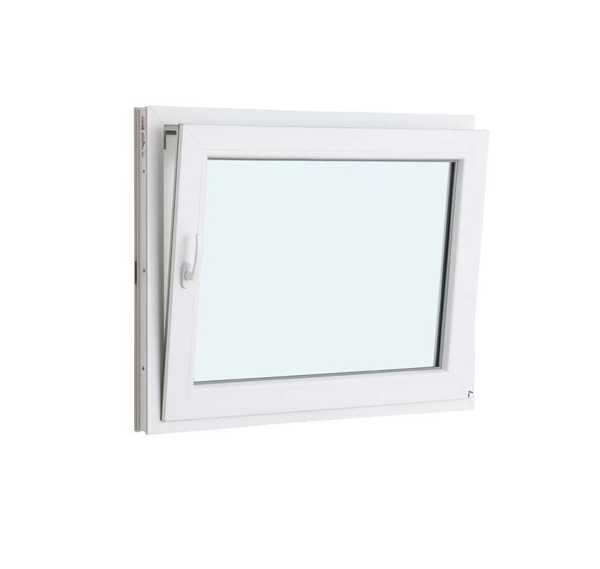 1-VL draaikiepraam pvc wit budget B1000XH800 mm rechts 1-VL draaikiepraam pvc wit budget B1000XH800 mm rechts