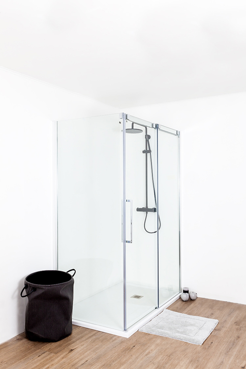 Douchebak Minimalism composiet met gelcoat wit 180x90cm