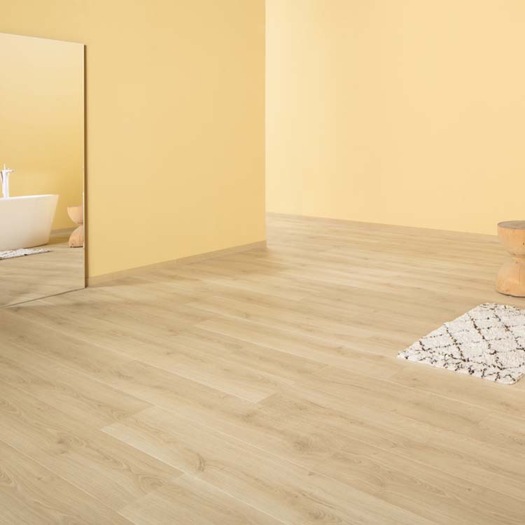 Laminaat Quick-Step Capture 9mm geborstelde eik natuur 138x21,2cm