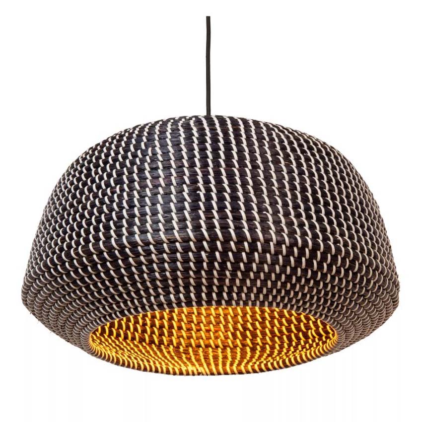 Lucide Premium Maduka - Suspension - Ø47cm - Dimmable - E27 - 1x40W - Noir