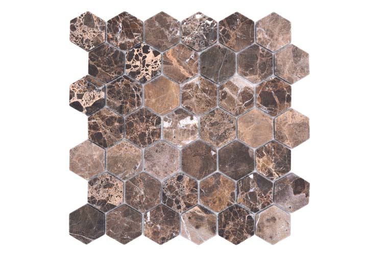 Mozaïek Hexagon Impala mat 29,8x30,5cm