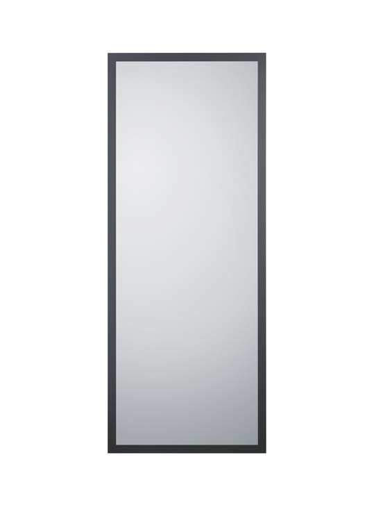 Miroir rectangulaire anthracite 66x166cm
