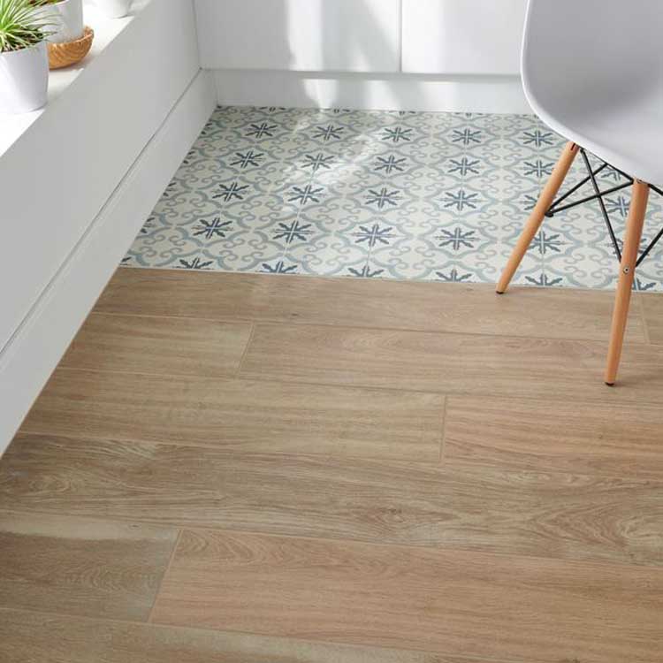 Carrelage de sol Mylena naturelle 20x80x0.85cm