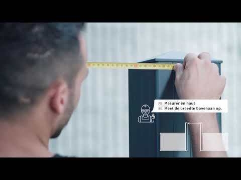 Portail battant Salamanca alu anthracite sur mesure gauche Portail battant Salamanca alu anthracite sur mesure gauche