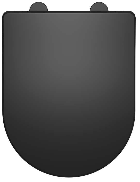 Wc-bril Allibert Ades soft-close zwart Wc-bril Allibert Ades soft-close zwart