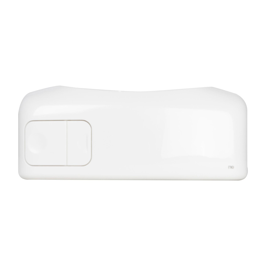 Toiletreservoir 3/6 liter glanzend wit dubbele spoeling