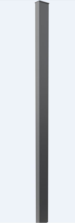 Poteau clôture Havana aluminium anthracite 230cm