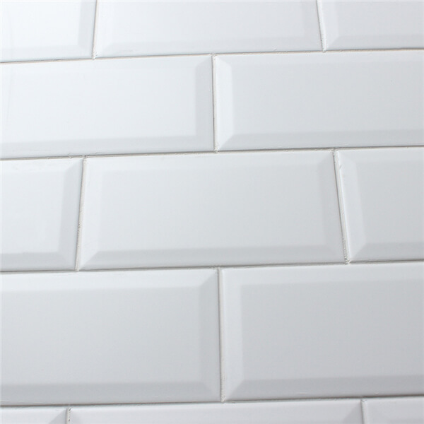 Wandtegel Metro mat wit 7,5x15cm