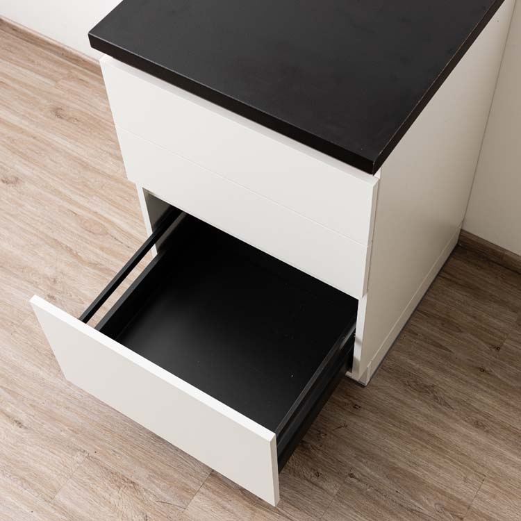 Losse keukenkast Plenti wit-zwart