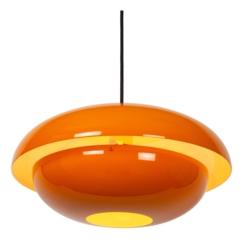 Hanglamp - Oranje - Ø40cm - 1xE27