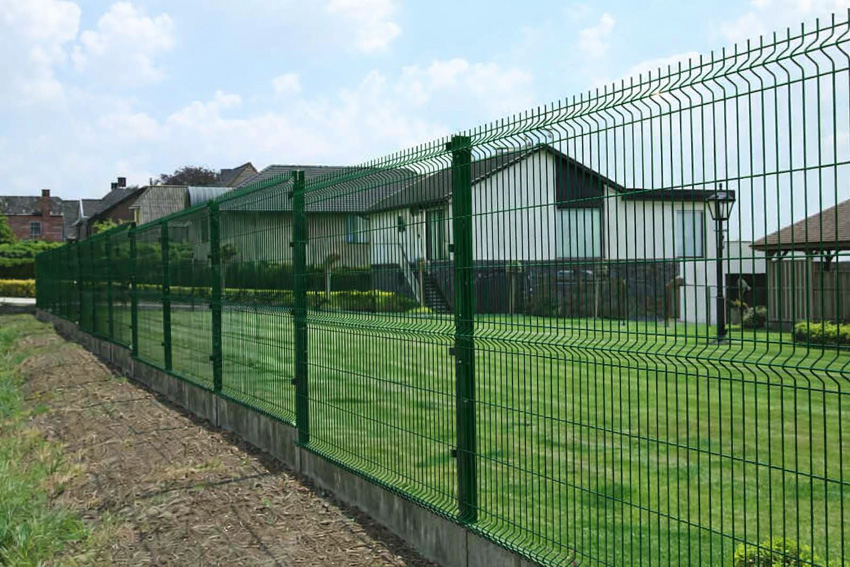 Draadpaneel groen (HxB) 173x200cm