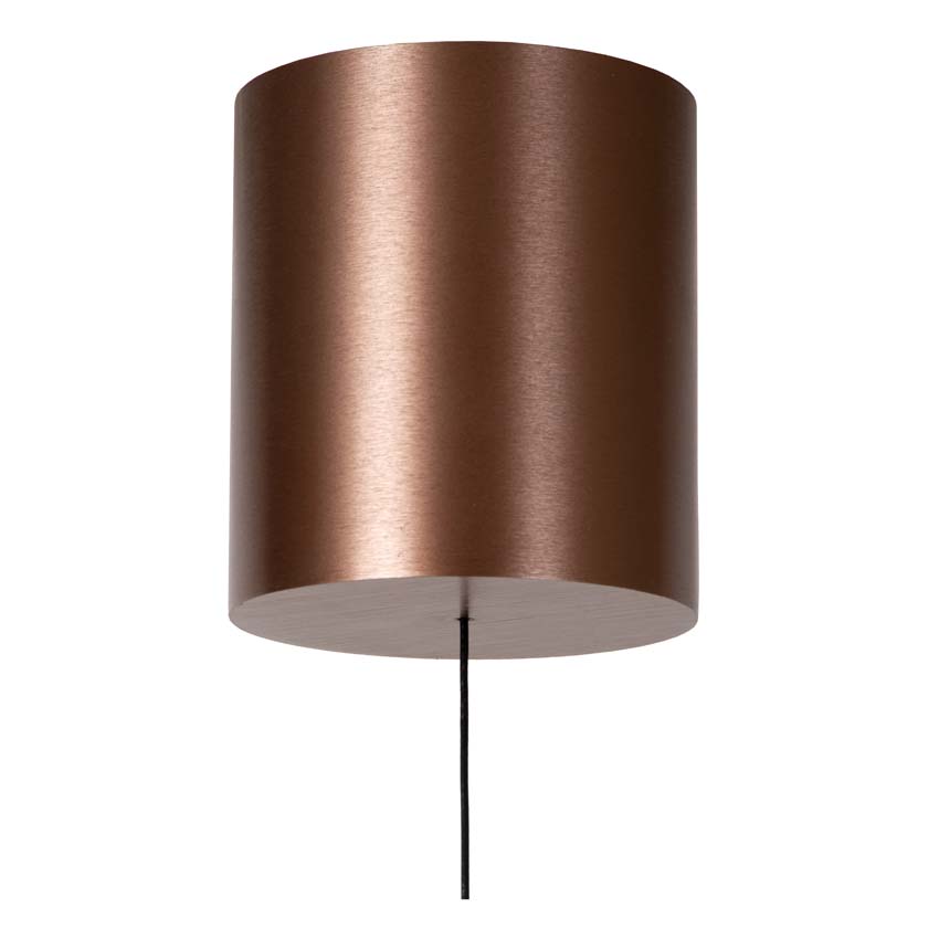 Lucide Premium Applause - Hanglamp - Ø80cm - LED Dimbaar - CCT - 1x50W 2700K/4000K - Handbewegingssensor - Koffie