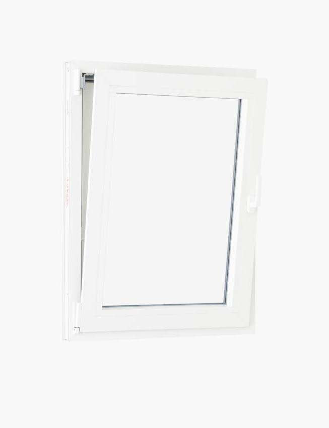 1-VL draaikiepraam pvc Deceuninck Elegant Inf wit/wit B1000xH1400 mm L 1-VL draaikiepraam pvc Deceuninck Elegant Inf wit/wit B1000xH1400 mm L