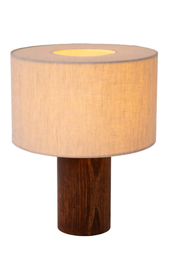 Lucide TACHINA - Lampe de table - 1xE27 - Naturel
