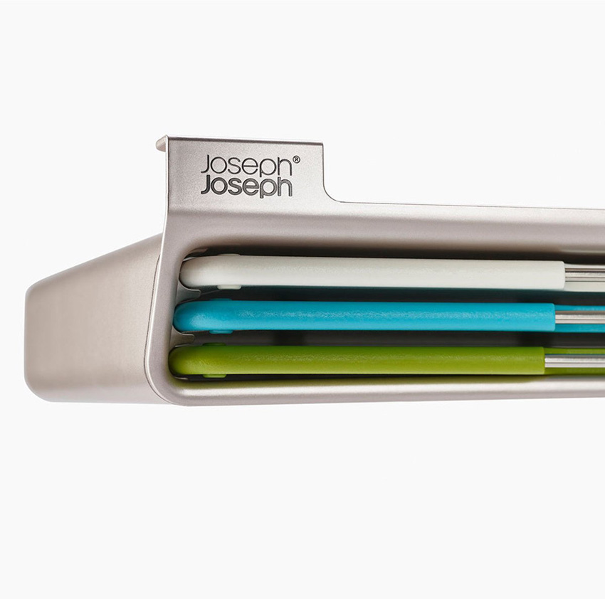 Snijplank kunststof multicolor 38x21cm set van 3