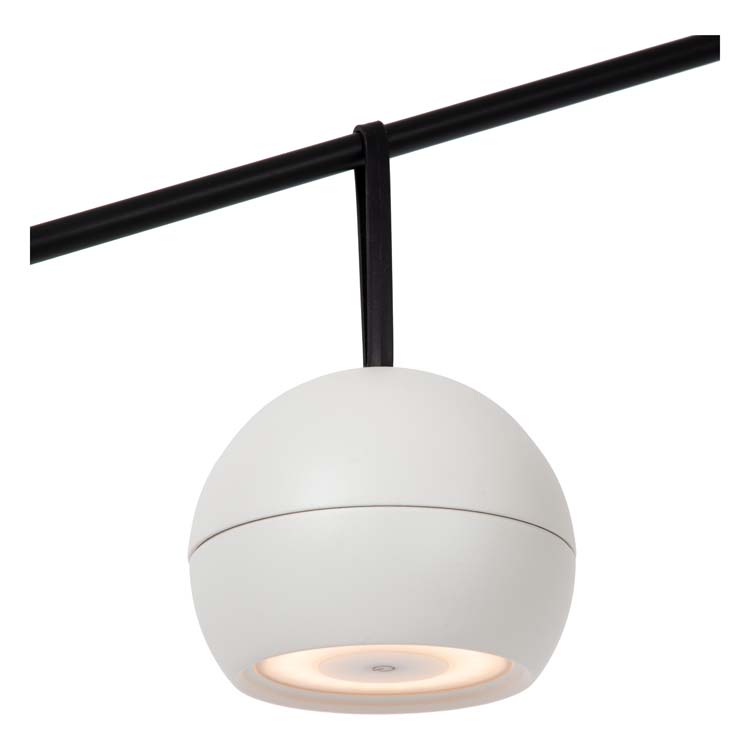 Applique intérieur/extérieur - blanc - dimmable - LED 1x2W - 3000K - IP54 - magnétique - rechargeable