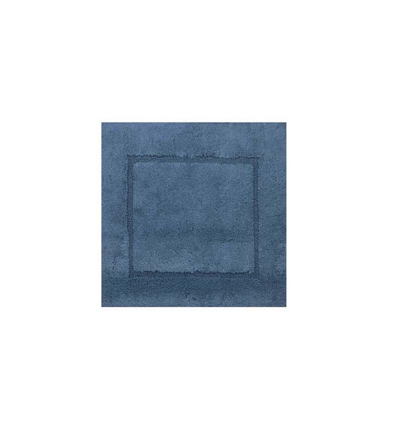 Tapis de bain Cosibel en coton jeans 59x59cm