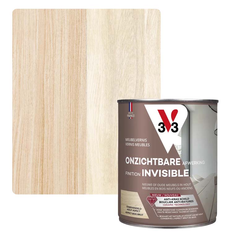 V33 onbehandeld hout effect meubel 1L