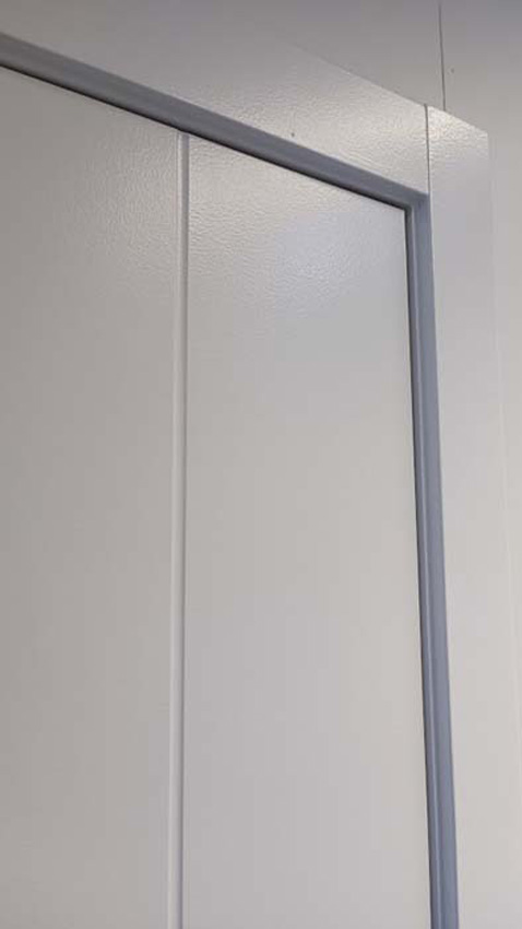 Bloc-porte à peindre Moderne Verticale 780mm ALVEOLAIRE