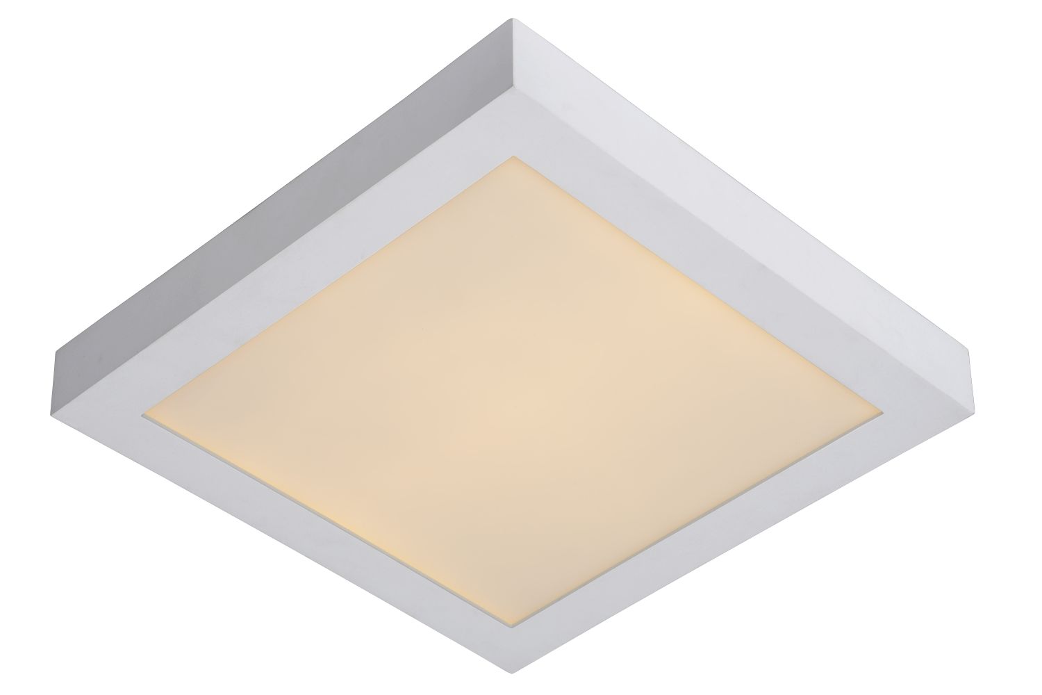 Plafondlamp - wit - vierkant - dimbaar - LED - 30W - IP44