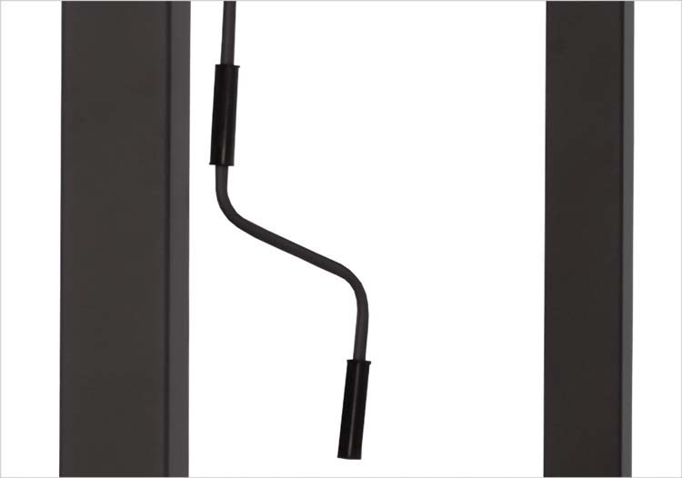 Pergola Solimar aluminium anthracite L600xL300xH250cm manuelle