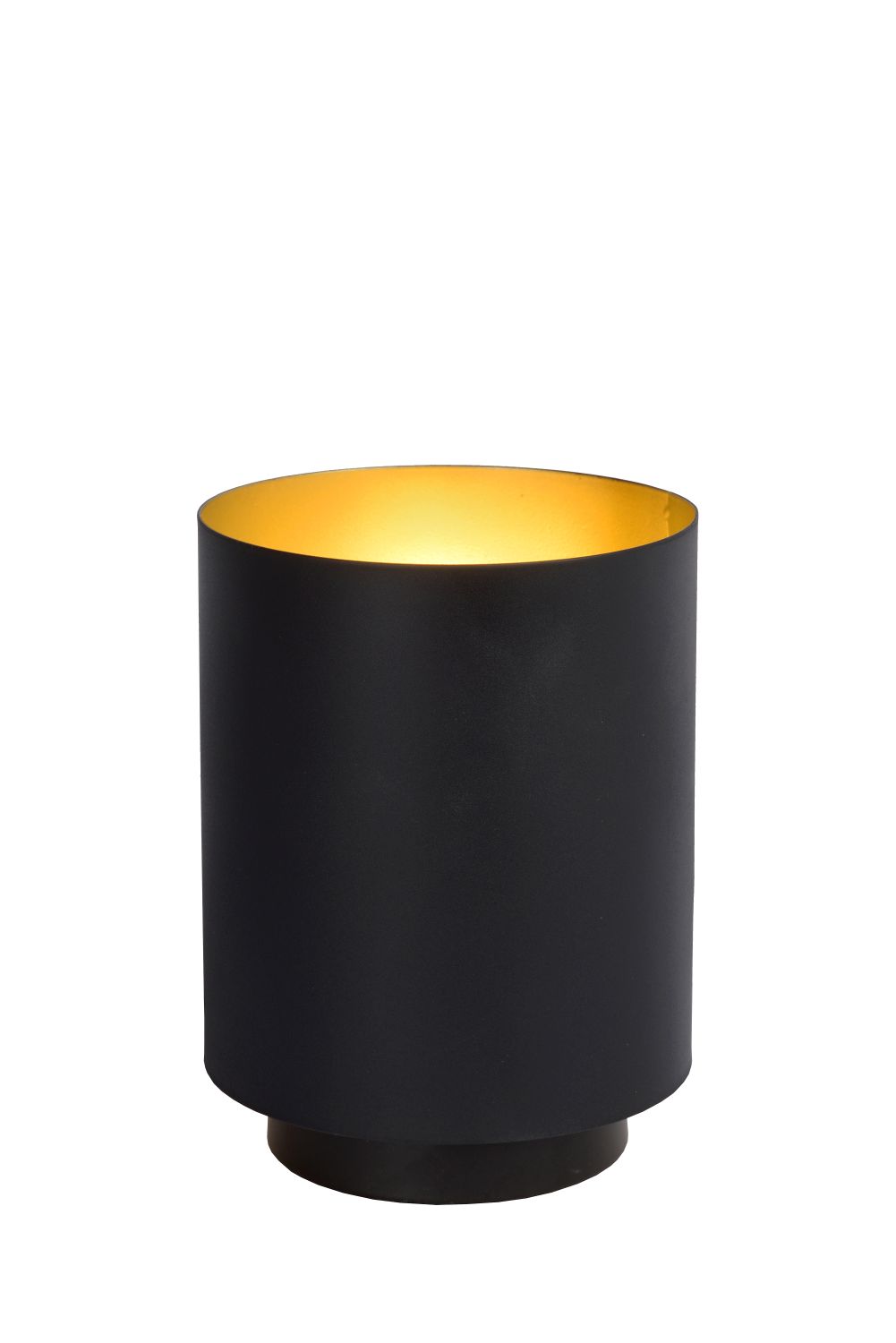 Lucide SUZY - Lampe de table - Ø 12 cm - E14 - Noir
