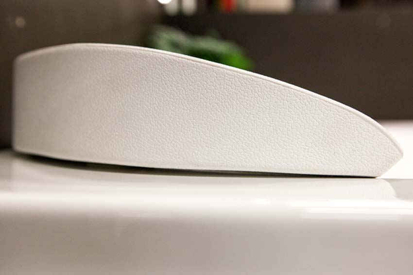 Hoekbad Oliver mat wit met whirlpool 150x150cm