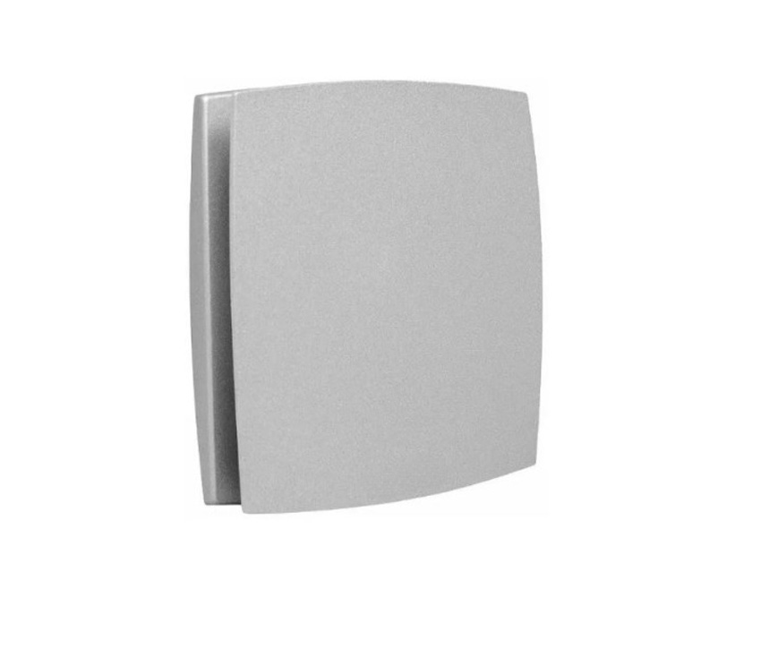 Cover voor badkamerventilator grijs Ø10cm
