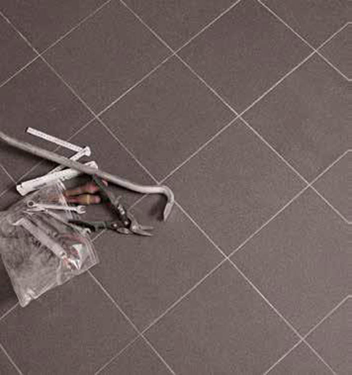 Carrelage de sol et mural Luke carrelage de garage anthracite 30x30cm