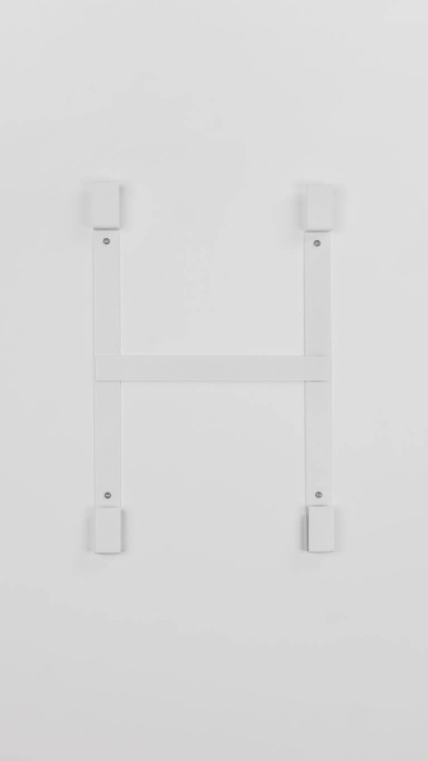 Panneau infrarouge Esmee simple 123x68cm blanc 800 Watt élément chauffant carbone + digital