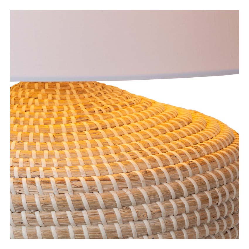 AMBALA - Lampe de table - 1xE27 - Naturel