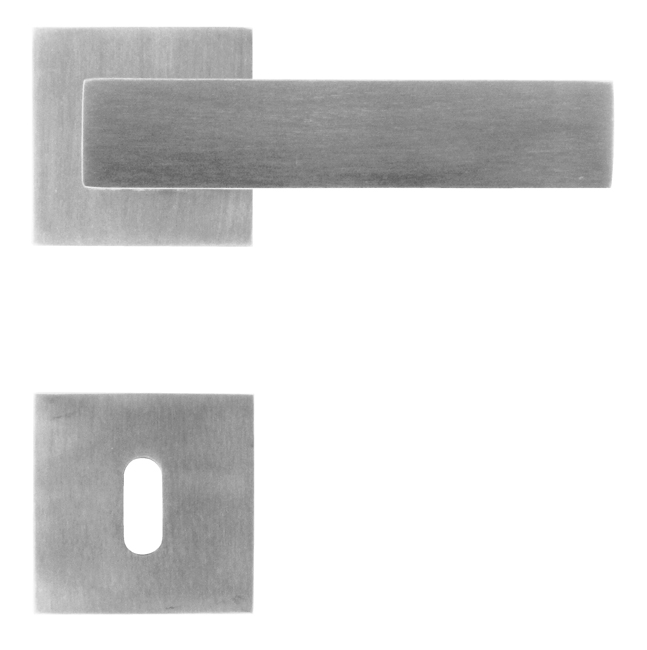 Deurklink inox plus Brindisi 1 12cm