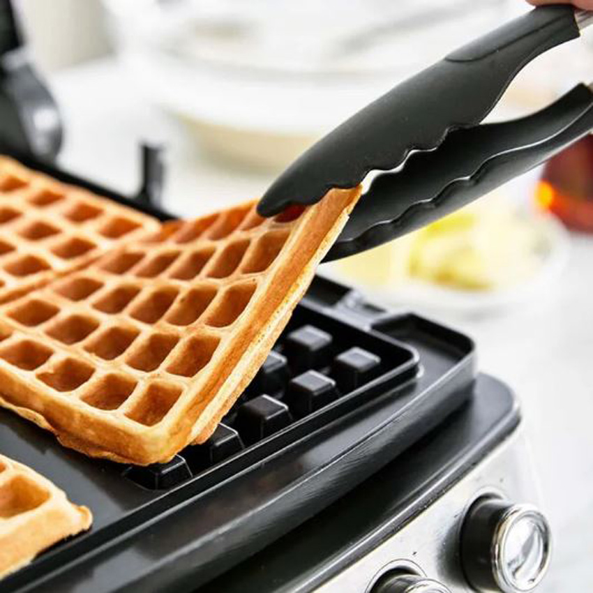 Wafelplaten voor contactgrill Greenpan PFAS-vrij zwart 40x34cm