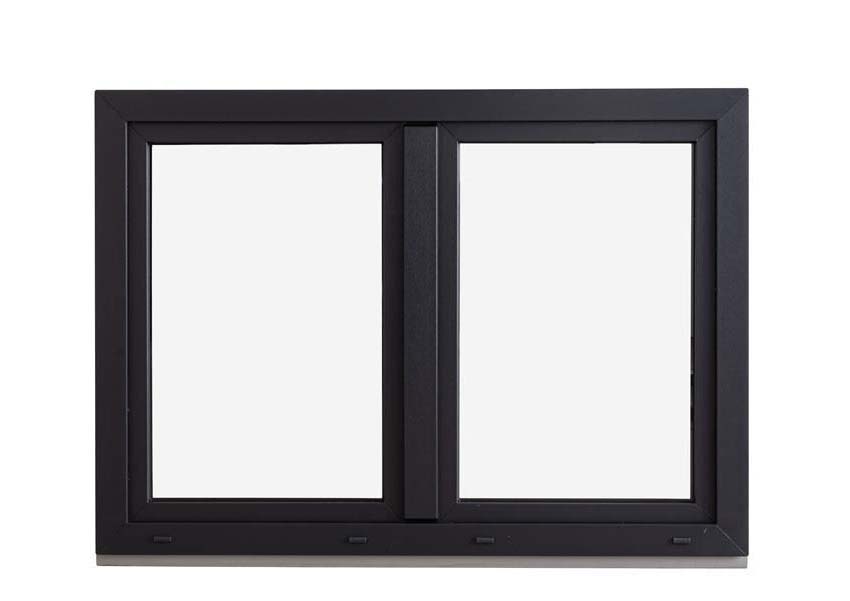 Draai+draaikiepraam pvc Deceuninck Elegant Infinity antra/wit L MW