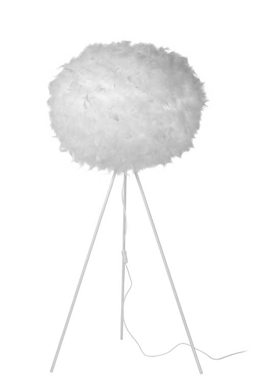 Lucide GOOSY SOFT - Vloerlamp - Ø 50 cm - E27 - Wit