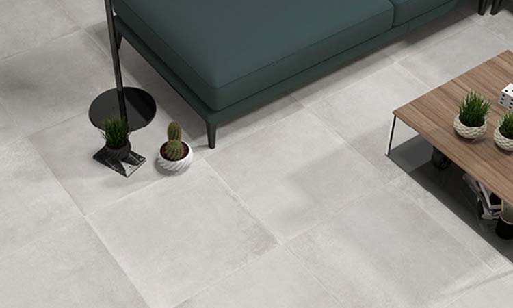 Carrelage de sol et mural Bonn gris clair 60x60cm