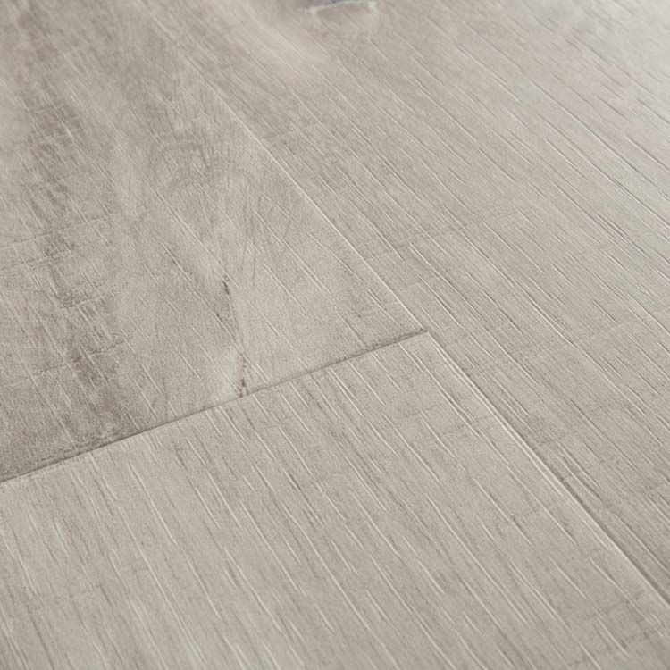 Sol vinyle Quick-Step Alpha Vinyl planche 4mm chêne gris canyon avec traces de sciage 125,1x18,9cm Sol vinyle Quick-Step Alpha Vinyl planche 4mm chêne gris canyon avec traces de sciage 125,1x18,9cm