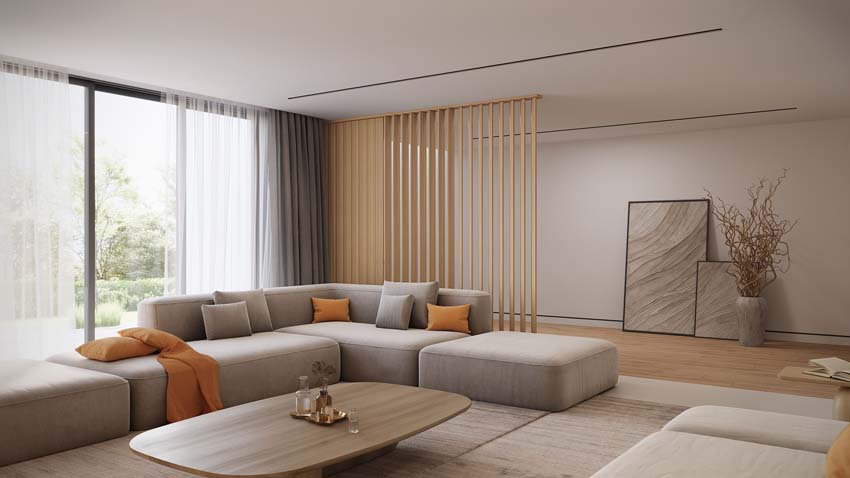 Lamel Line up Separo licht eik 12x277x3,6cm