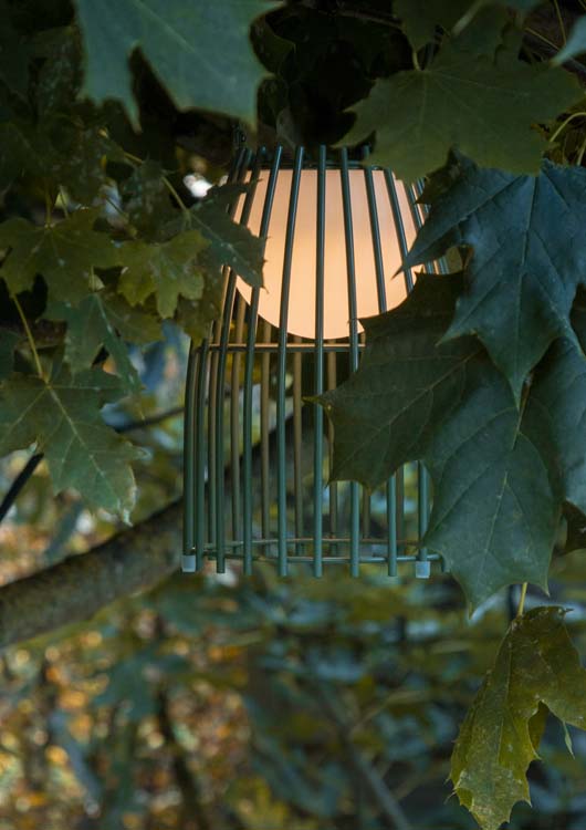 Lampe de table extérieure - vert - Ø17,5cm - LED - 0,3W - 3200K - IP44 - 3StepDim