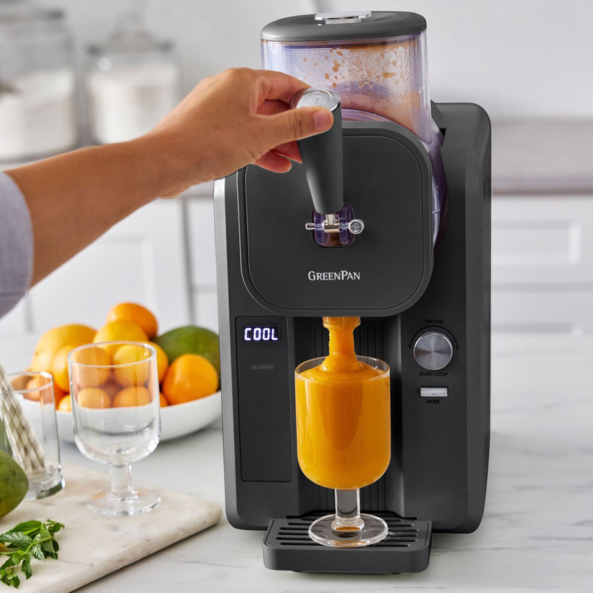 Machine à glace GreenPan Frost auto-réfrigérante gris 1,8L