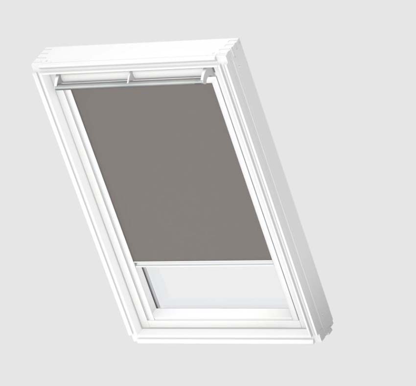 Store enrouleur Velux occultant à commande manuelle gris SK08 0705SWL