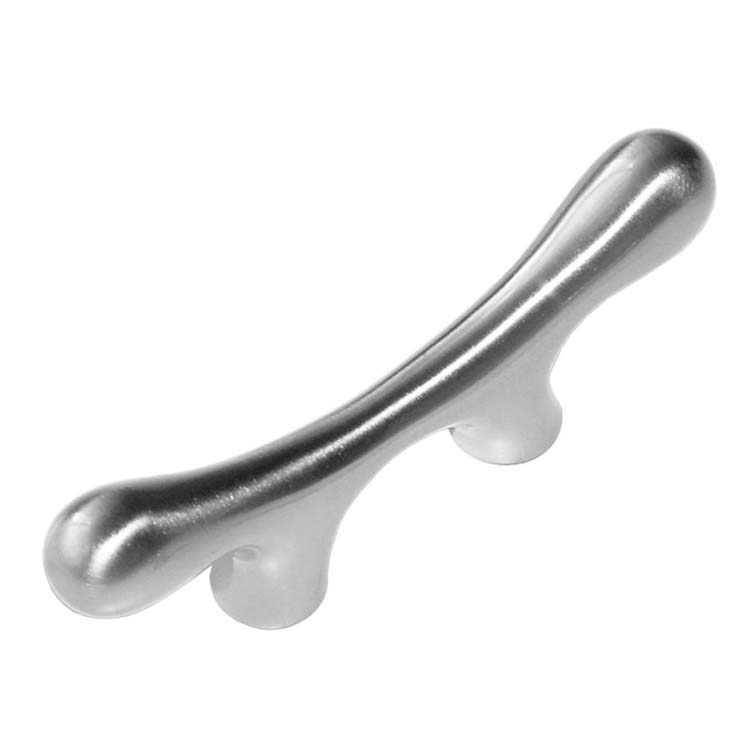 Tirant de meuble jambe poignée look inox