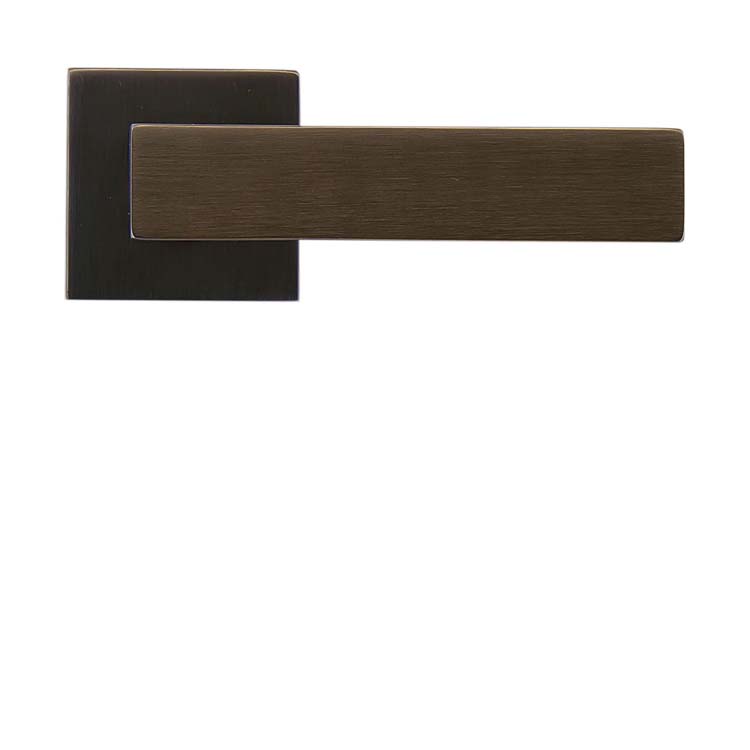 Poignée de porte pro todi carbon noir sans rosace
