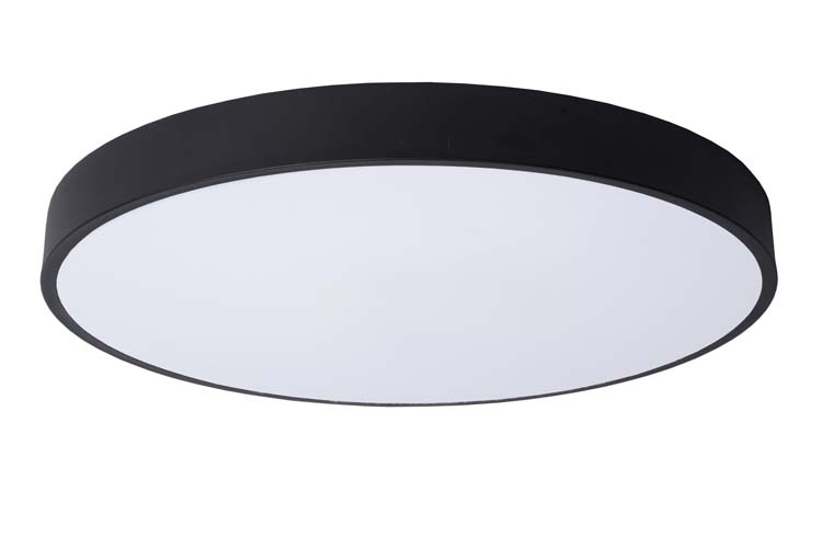 Plafonnière - Ø 50 cm - LED Dimb. - 36W 2700K - 3 StepDim-Zwart